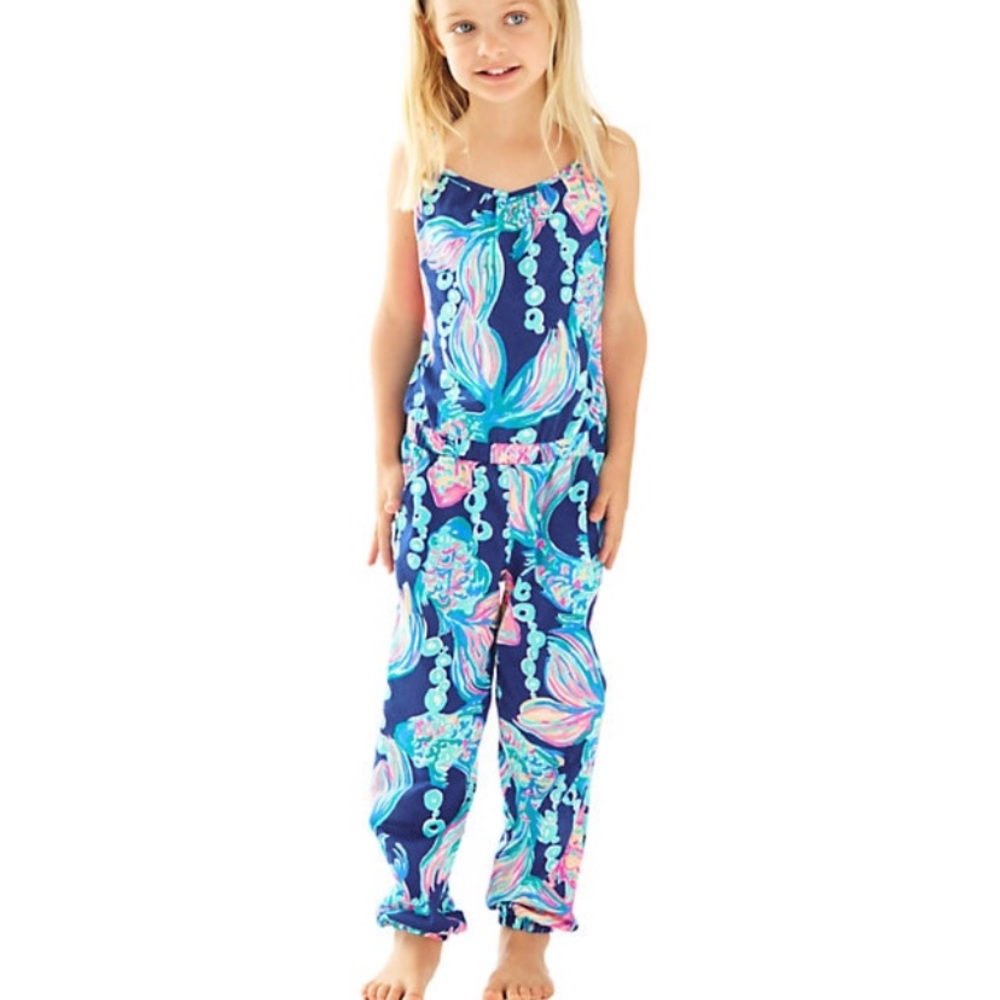 Lily Pulitzer Girls Mini Melba Jumpsuit